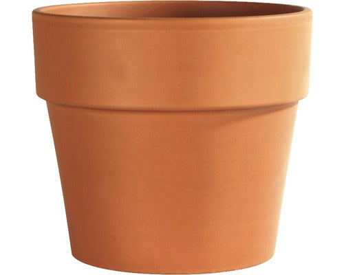 Ghiveci Spang, Argila, Ø 24 Cm, Maro