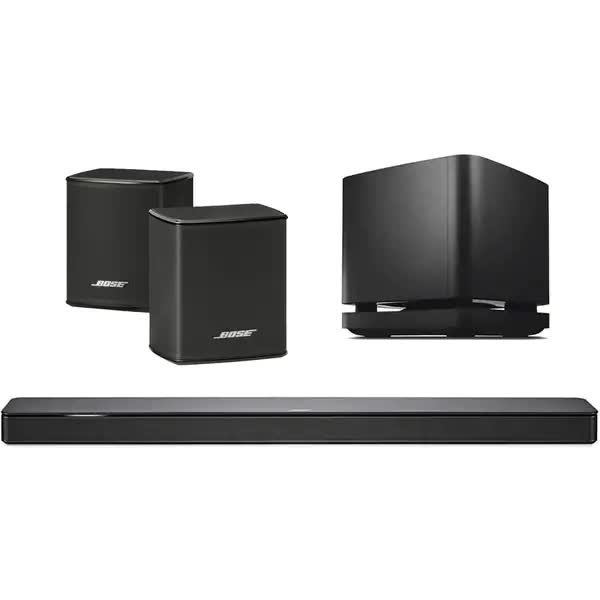 Soundbar Bose 500, Bluetooth, Wi-Fi, Dolby Digital, Airplay 2, Amazon Alexa, Negru