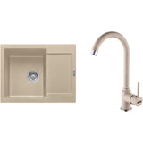 Pachet chiuveta bucatarie Franke MRG 611-620x500 mm + Baterie Pola, Avena