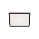 Panou LED Briloner, dimabil, cu telecomanda, 3 tipuri de lumina, 18W, 2400 lm, 29.3cm, Negru