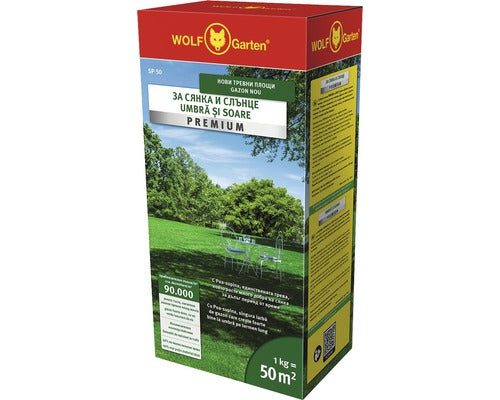 Seminte Wolf Gazon Premium Umbra/soare 1 Kg