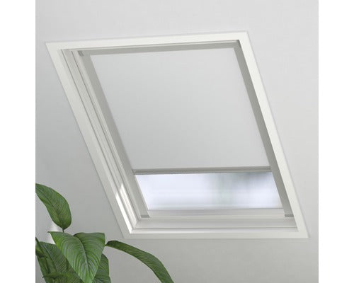 Rulou Opac Fereastra De Mansarda Soluna Skylight 2.0 Uk08 Alb 117, 3x121, 5 Cm