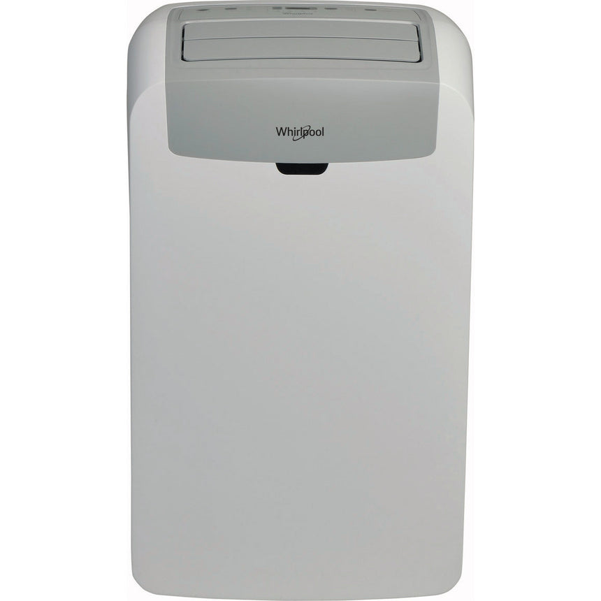Aparat de aer conditionat portabil Whirlpool PACW212CO, 12000 BTU, Clasa A, filtru Hepa, functie Around U, kit fereastra inclus, alb