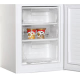 Combina frigorifica Candy CCG1S 518EW, 252 l, Super Freezing, Rafturi din sticla, Usi reversibile, Clasa E, H 180 cm, Alb