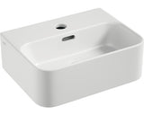 Lavoar Pe Blat Jungborn Three 39x30 Cm Alb Mat, cu Ventil Scurgere Ceramic