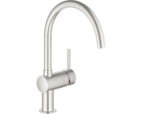 Baterie Bucatarie Monocomanda Grohe Minta 32917 Supersteel Mat