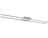 Plafoniera Cu Led Integrat Sentiero 21w 2500 Lumeni 3000-6500k, Nichel Mat