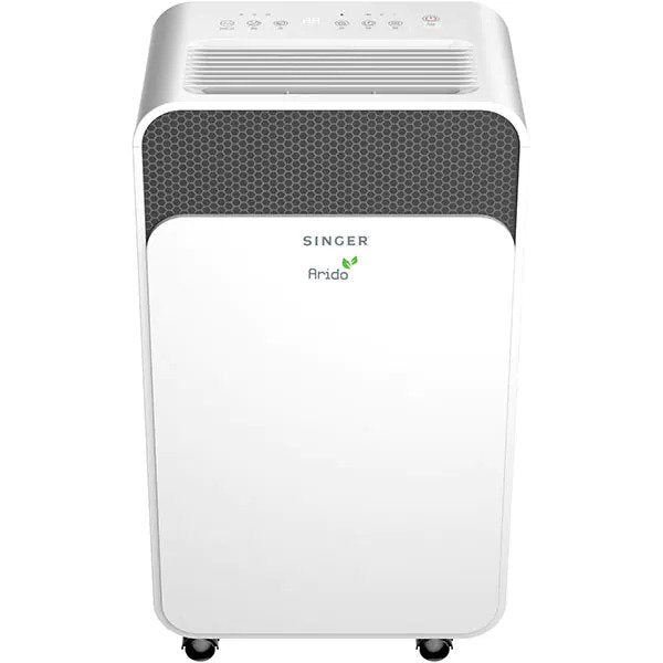 Dezumidificator de aer SINGER SDHM-12L Arido, 12l/zi, 180W, Alb