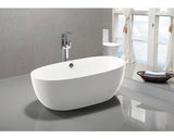 Cada Baie Ovala Freestanding Egg, Acril, 170x80 cm, 350 l, Alb