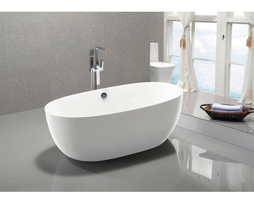 Cada Baie Ovala Freestanding Egg, Acril, 170x80 cm, 350 l, Alb