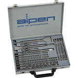 Set 16 burghie si dalti, Alpen, Metal, 5-14mm, 1.2kg, Argintiu/Gri