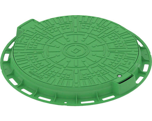 Capac Rotund VODALAND din Polipropilena PL600 A15 Ø 800 mm 80 mm Verde