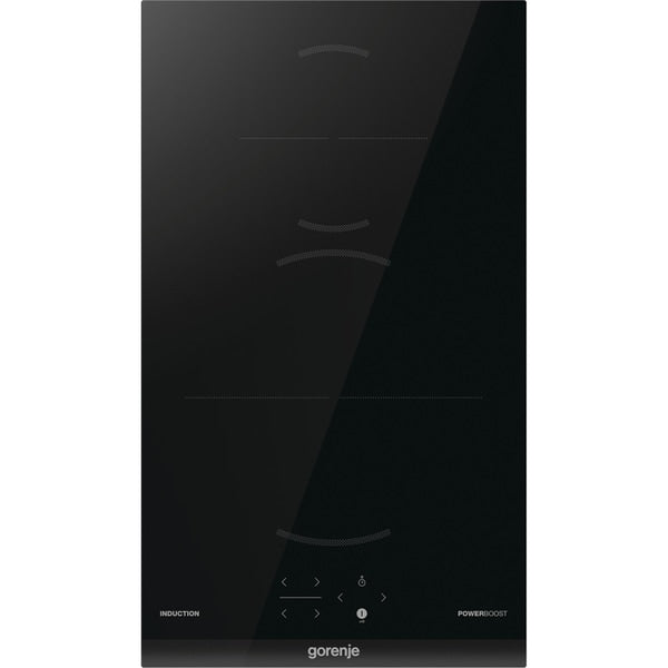Gorenje GI3201BC Plita incorporata cu inductie, 30 cm, 2 zone de gatit, Protectie impotriva arsurilor, Negru