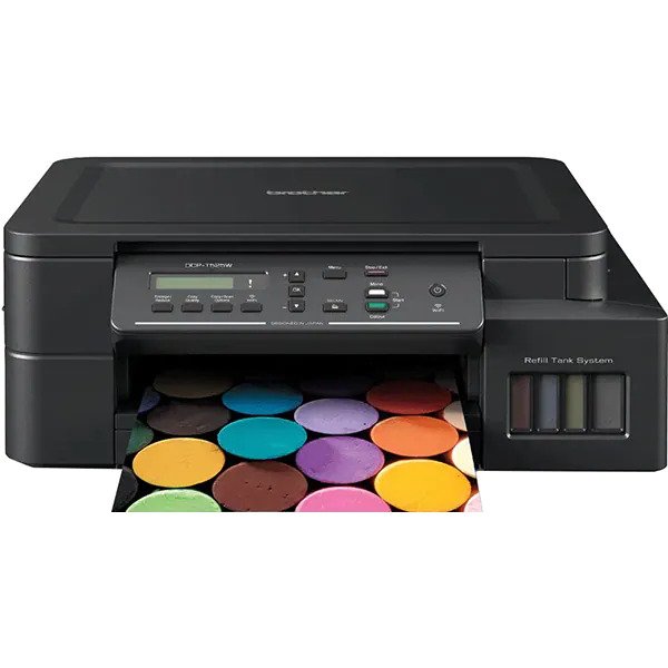 Imprimanta multifunctionala color CISS, Brother, DCP-T525W, fara fir, A4, USB, Negru