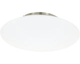 Plafoniera Eglo Crosslink 27w 3400 Lumeni, Lumina Rgbw, Nichel Mat