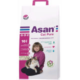 Asternut igienic pentru pisici Asan Pure, Ecologic, 10L