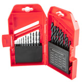 Burghie pentru metal HSS, 1.0-10.0 mm, set de 19 buc