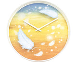 Ceas Perete Nextime Feathers Ø 30 Cm