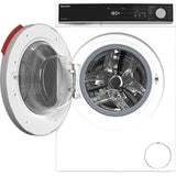 Masina de spalat rufe frontala cu uscator SHARP ES-NDH9144WD-EE, 9/6 kg, 1400rpm, Clasa D, Alb