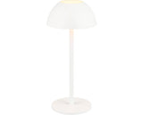 Veioza Cu Led Integrat Ricardo 1, 5w 240 Lumeni, Pentru Exterior Ip54, Incarcare Usb, Alba