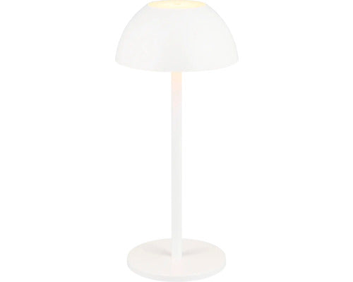 Veioza Cu Led Integrat Ricardo 1, 5w 240 Lumeni, Pentru Exterior Ip54, Incarcare Usb, Alba
