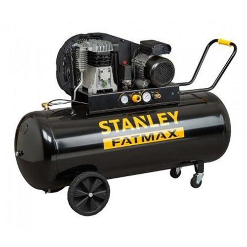 Compresor profesional orizontal Stanley Fatmax B 400/10/200, 230 V, 3CP, 10 bar presiune maxima, 390 L/min debit aer