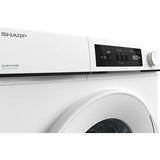 Masina de spalat rufe frontala SHARP ES-NFA7121WD-EE, 7 kg, 1200 rpm, Clasa A+++, Alb