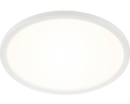 Plafoniera Cu Led Integrat Slim 18w 2400 Lumeni Ø293 Mm 2700-6500k, Cu Telecomanda, Alba