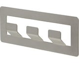 Cuier Baie Tiger Open Triplu Inox Periat