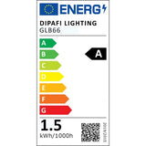 Oglinda Baie Cu Led Cordia Round Line Blacklight Ø 60 Cm Senzor Touch Ip 44