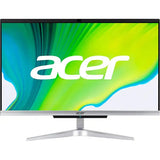 Sistem PC All in One ACER Aspire C22-963, Intel Core i3-1005G1 pana la 3.4GHz, 21.5" Full HD, 4GB, SSD 256GB, Intel UHD Graphics, Endless OS, Argintiu-Negru