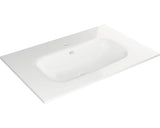 Lavoar ceramica Jungborn Sedici 81 cm alb lucios