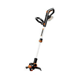Trimmer de tuns gazon/iarba pe acumulator WORX WG163E.9, 20V, diametru de taiere 30 cm, maner extensibil, motor fara perii, fara acumulator si incarcator in setul de livrare