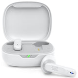 Casti audio in-ear JBL Wave 300TWS, True Wireless, Bluetooth, Deep Bass, IPX2, Touch Control, Dual Connect, Alb
