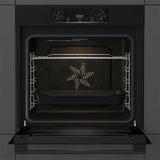 Cuptor Incorporabil GORENJE BOP6737E02BK, Electric, Autocuratare Pirolitica, 77 l, Clasa A, Negru