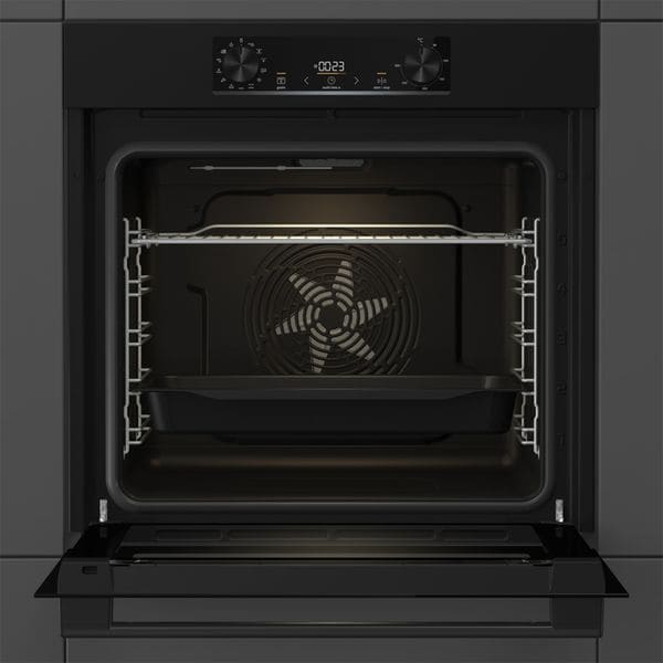 Cuptor Incorporabil GORENJE BOP6737E02BK, Electric, Autocuratare Pirolitica, 77 l, Clasa A, Negru