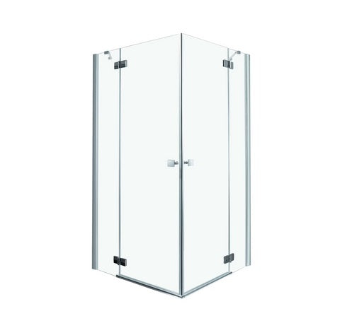 Cabina de dus Radaway Almatea KDD 90x80x195 cm, sticla securizata transparenta, profil crom