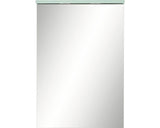 Dulap baie cu oglinda Spot, iluminare LED, PAL, 50,4x72,3 cm, verde menta