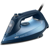Fier de calcat Braun TexStyle 7 SI7160BL, 3000 W, abur variabil 50g/min, jet de abur 225g/min, rezervor 300 ml, tehnologie FreeGlide 3D, talpa EloxalPlus, Albastru