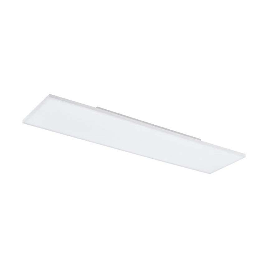 Plafoniera TURCONA, EGLO, LED, 33W, 3800 lm, 3000K, otel, plastic, alb, 120 x 30 x 6 cm