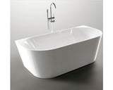 Cada Baie Dreptunghiulara Freestanding Linea Combine, Acril, 150x80 cm, 300 l, Alb