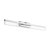 Aplica baie Palmital, EGLO, 97966, LED, 10W, 1300 lm, lumina calda, otel, aluminiu, crom, IP44