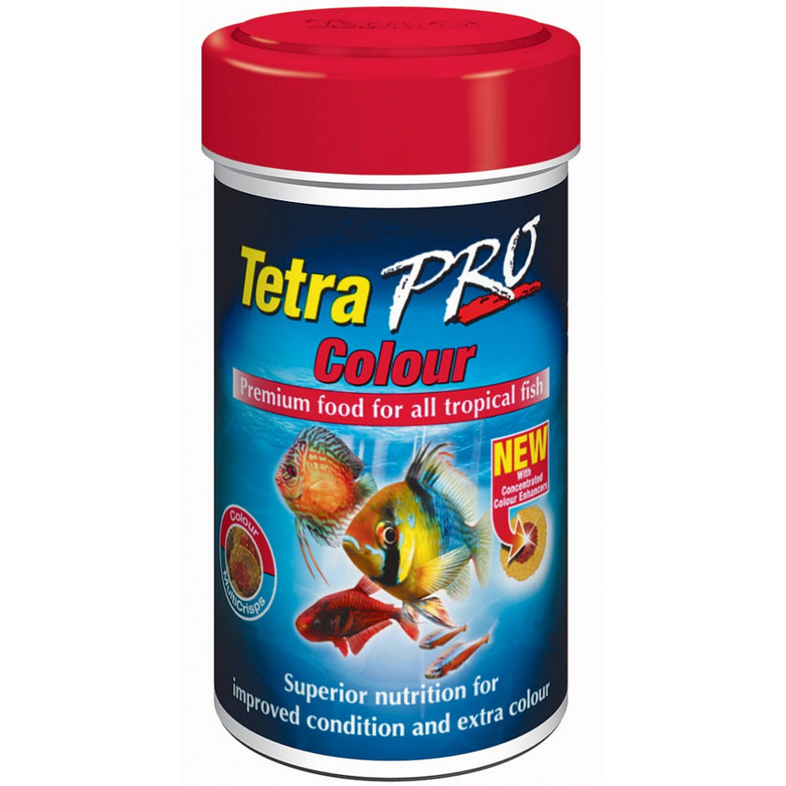 Hrana pesti acvariu TetraPRO Colour Multi-Crisps 250 ml
