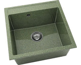 Chiuveta Bucatarie Cu O Cuva Fat Avangard 225 51x51 Cm, Fara Picurator, Granixit Greenwood