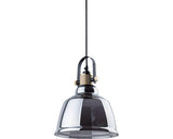 Pendul Amalfi E27 Max. 1x60w, Negru/auriu