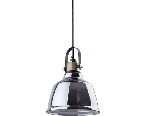 Pendul Amalfi E27 Max. 1x60w, Negru/auriu