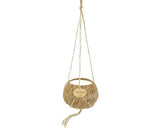 Ghiveci Agatator Kokodama, Cocos, Ø 12 H 7, 5 Cm Maro