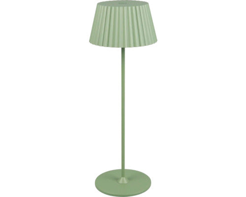 Veioza Cu Led Integrat Suarez 2w 200 Lumeni, Pentru Exterior Ip44, Incarcare Usb, Verde Menta