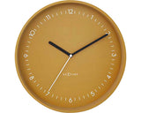 Ceas Perete Nextime Berlin Galben Mustar Ø 30 Cm