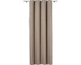 Draperie Cu Inele Butler Nisipiu 140x245 Cm